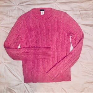 ✨ J. Crew bubblegum pink sweater | sz S